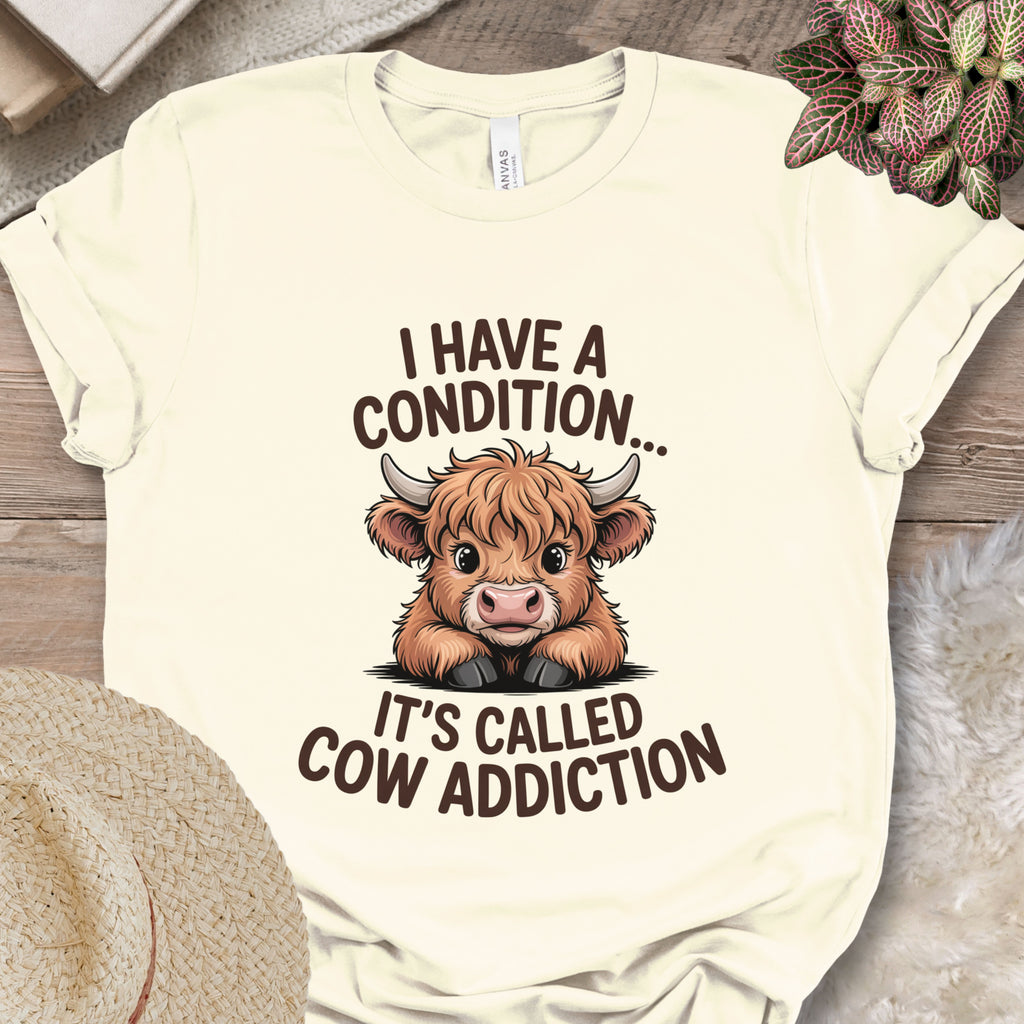 Cow Addiction Tee