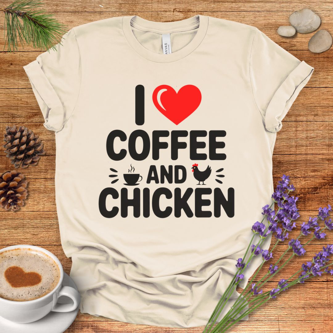 Coffee Fueled Chicken Keeper Tee