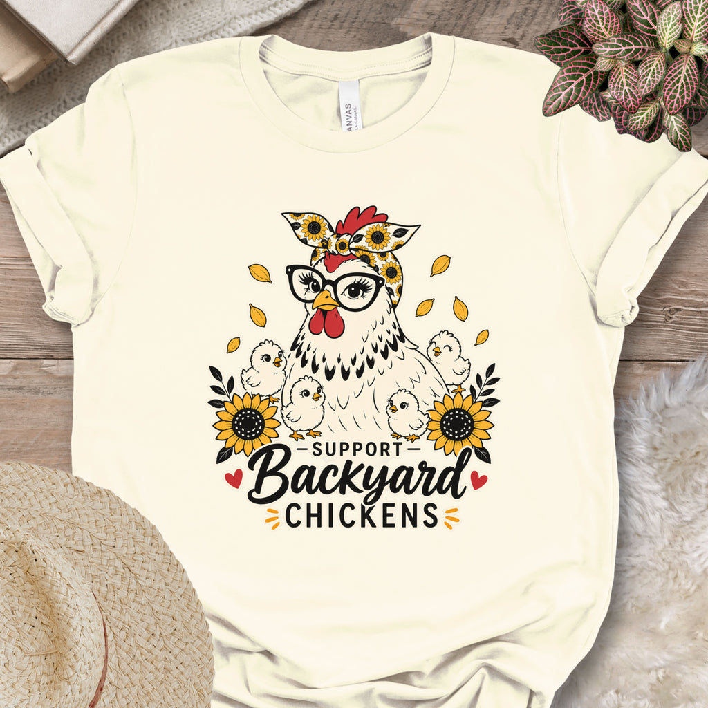 Support Backyard Chickens Tee
