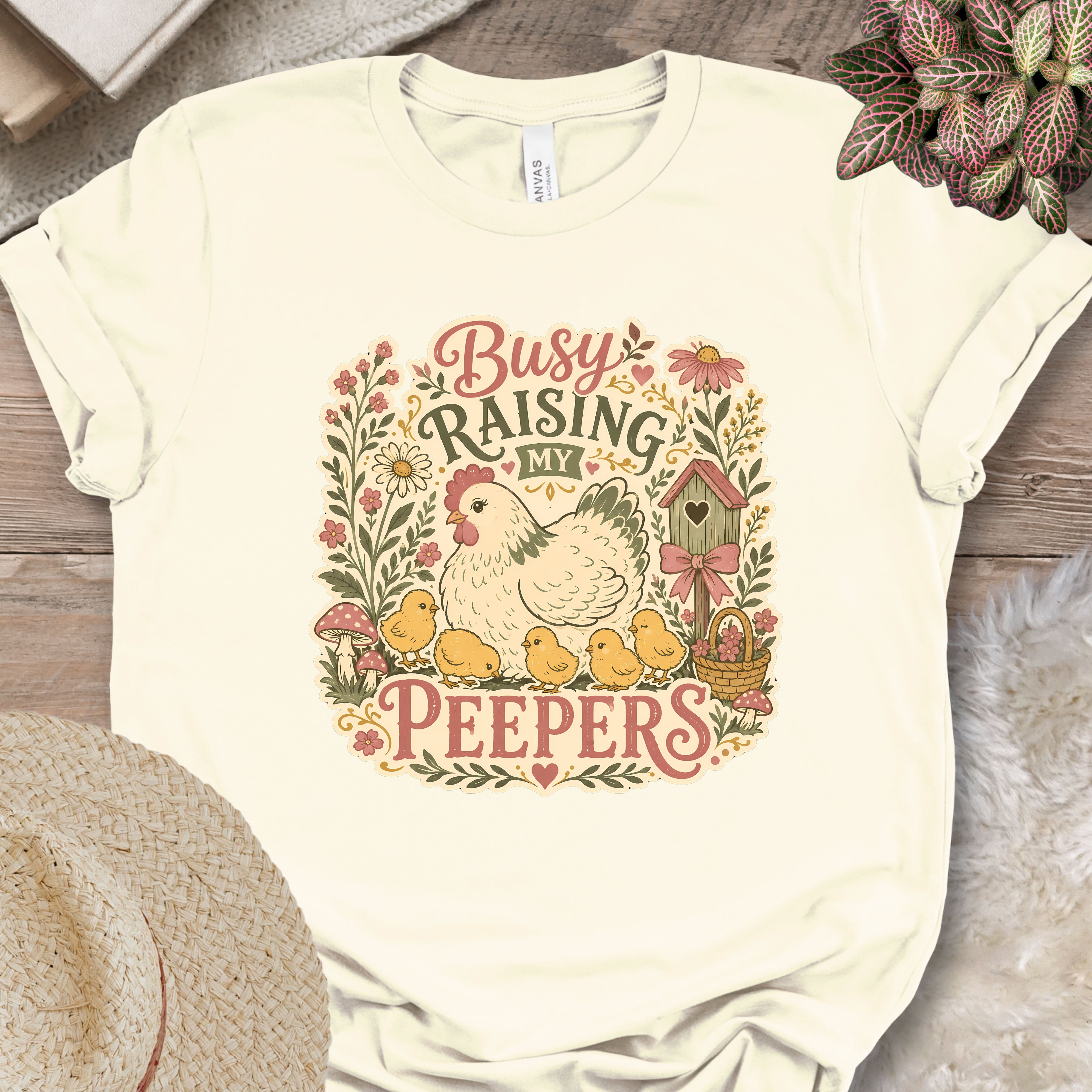 Chicken Mama Peepers T-Shirt