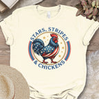 Patriotic Chicken Americana T-Shirt