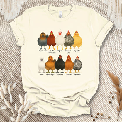 Fancy Chicken Breeds T-Shirt