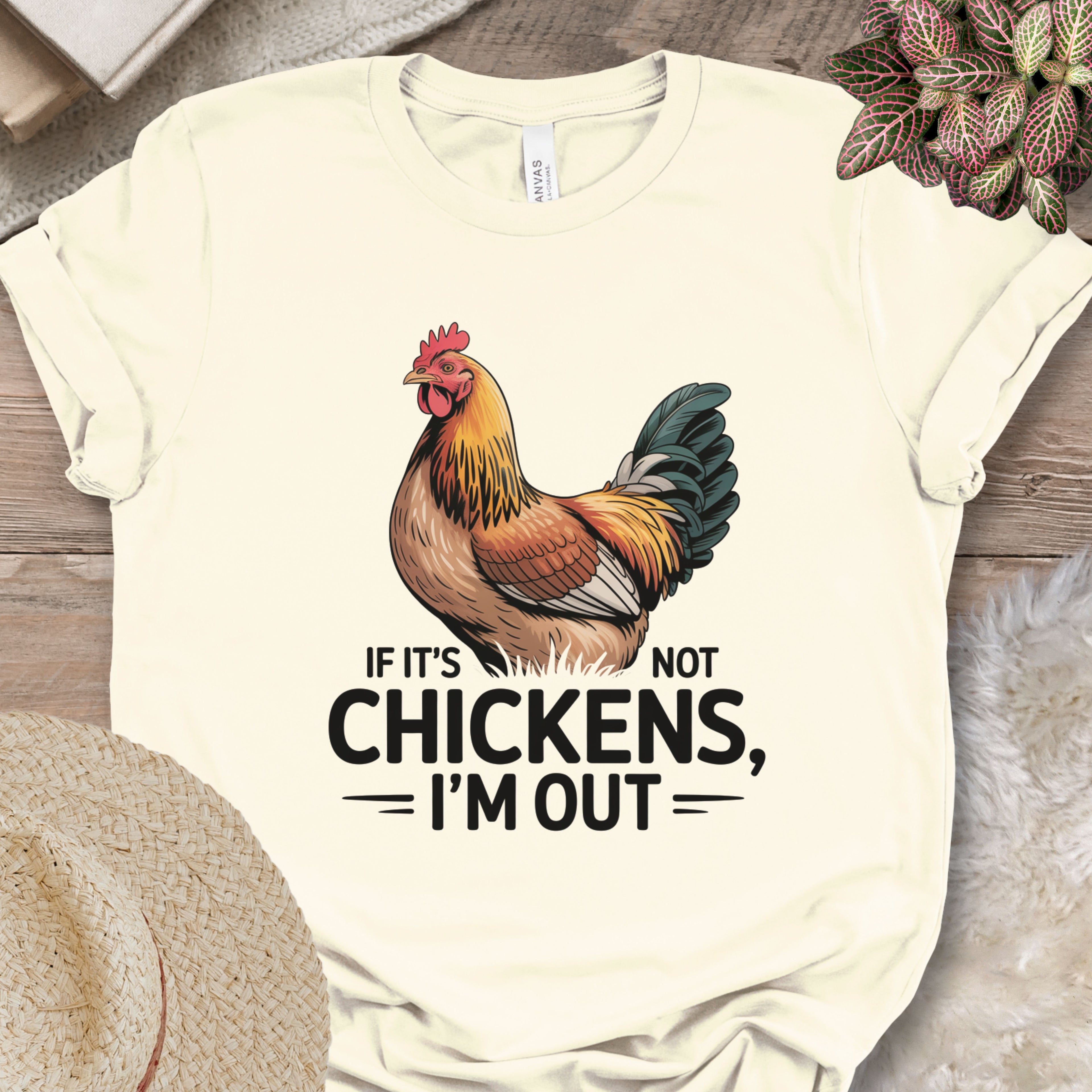I'm Out Chicken Tee