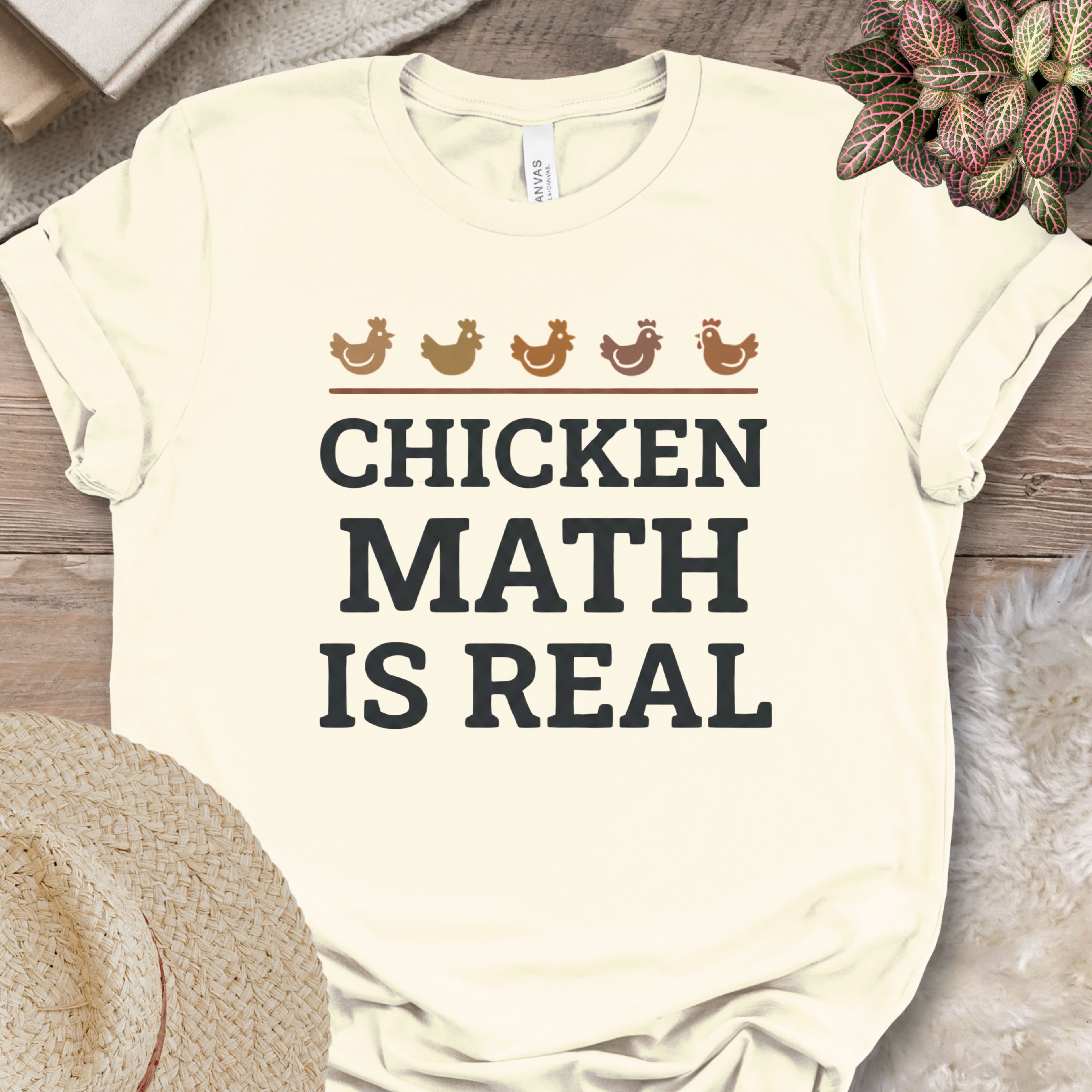 Chicken Math Is Real Tee