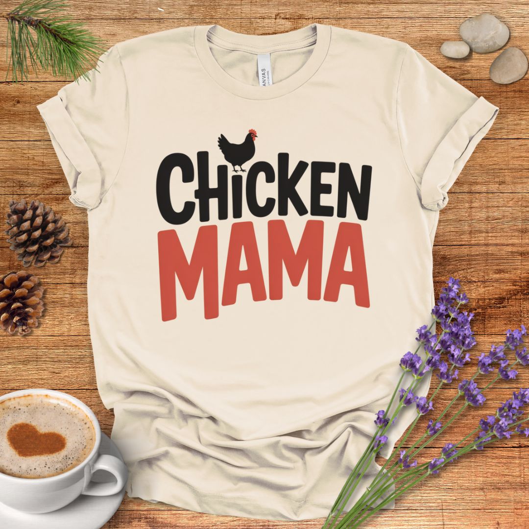 Minimalist Chicken Mama Tee