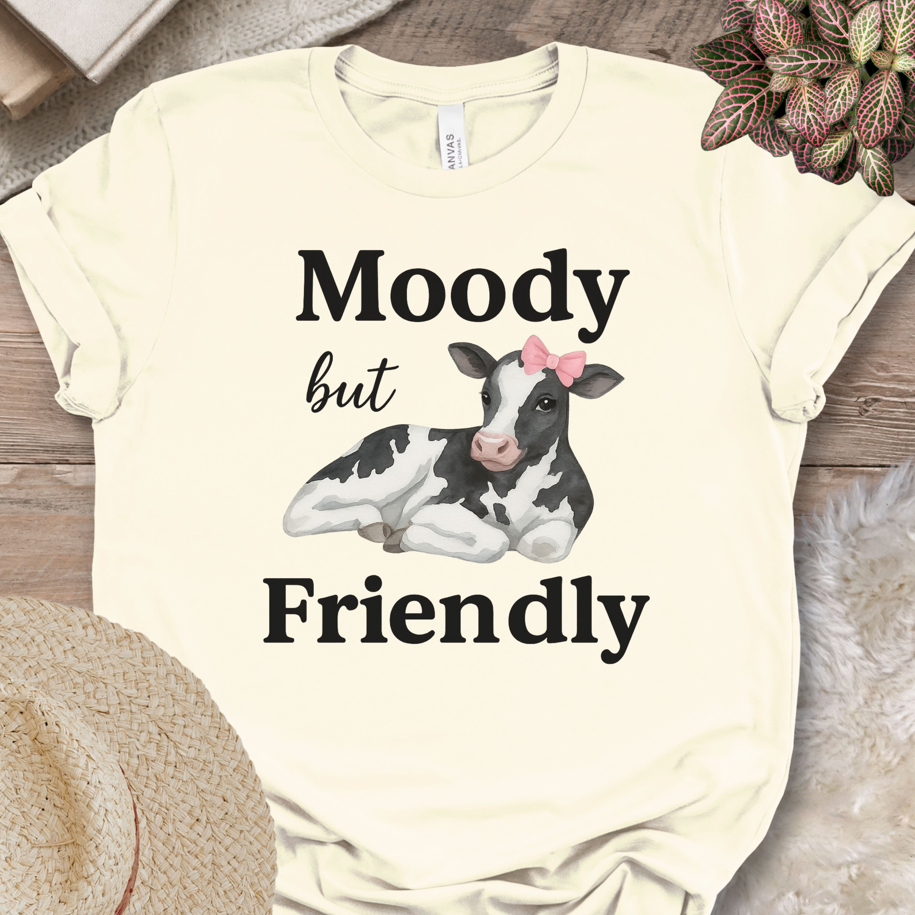 Moody but Friendly Tee