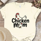 Hen Heart Chicken Mom Shirt
