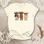 Trendy Cow Trio Tee