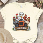 Tractor Chicken Flock Tee