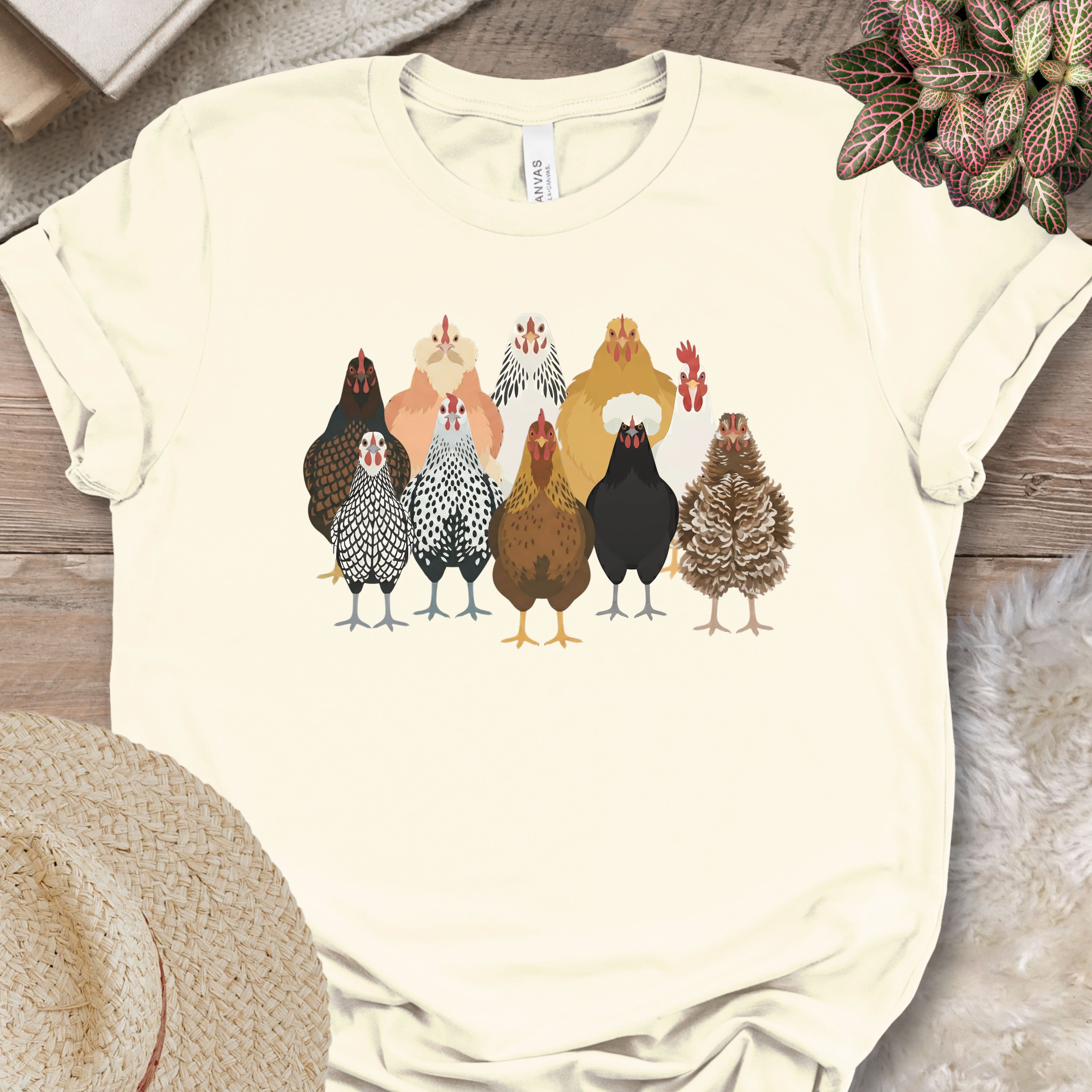 Backyard Chicken Flock T-Shirt (B)