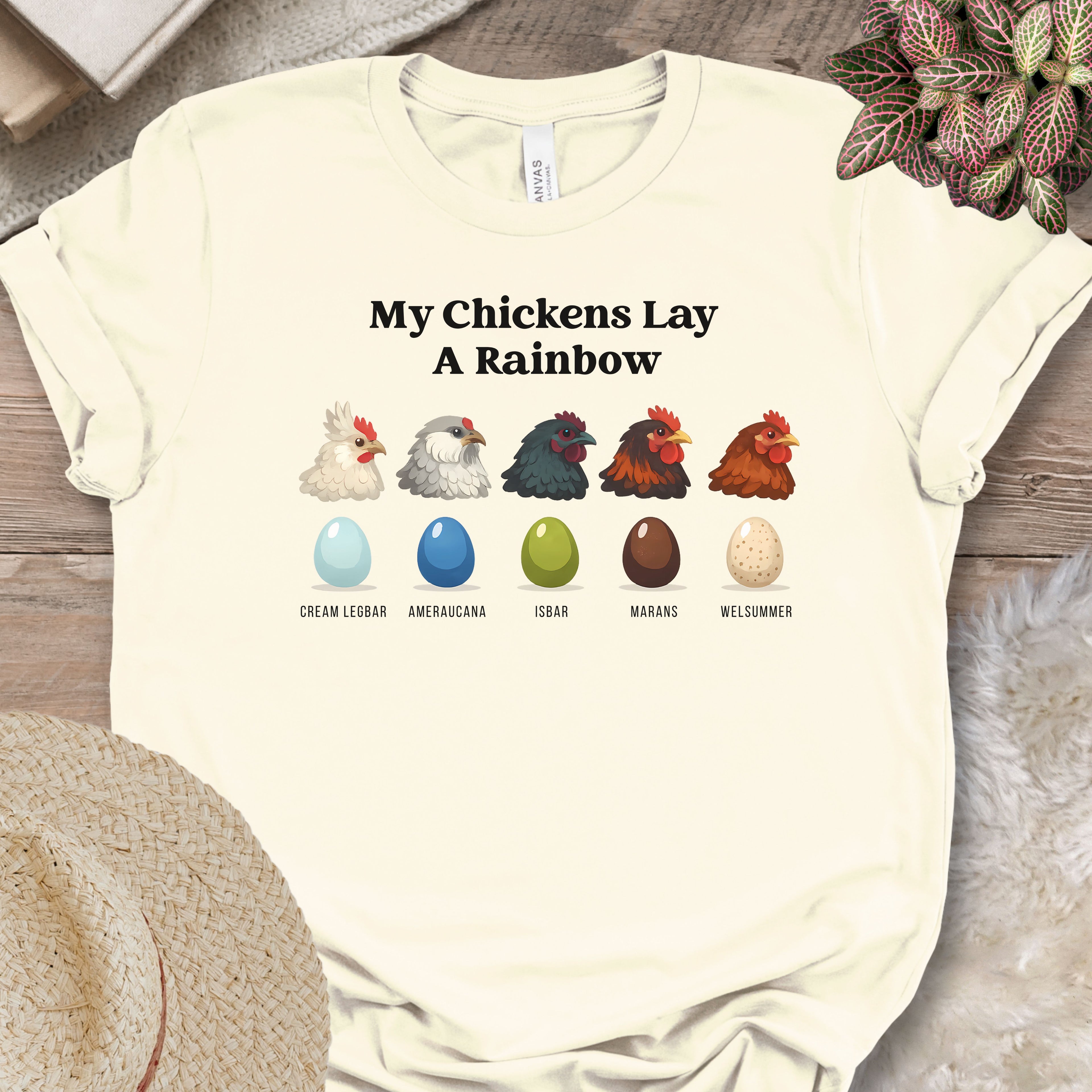 Rainbow Egg Layers T-Shirt