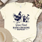 Raise Chickens Repeat T-Shirt