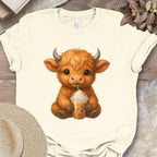 Cute Highland Cow Tee