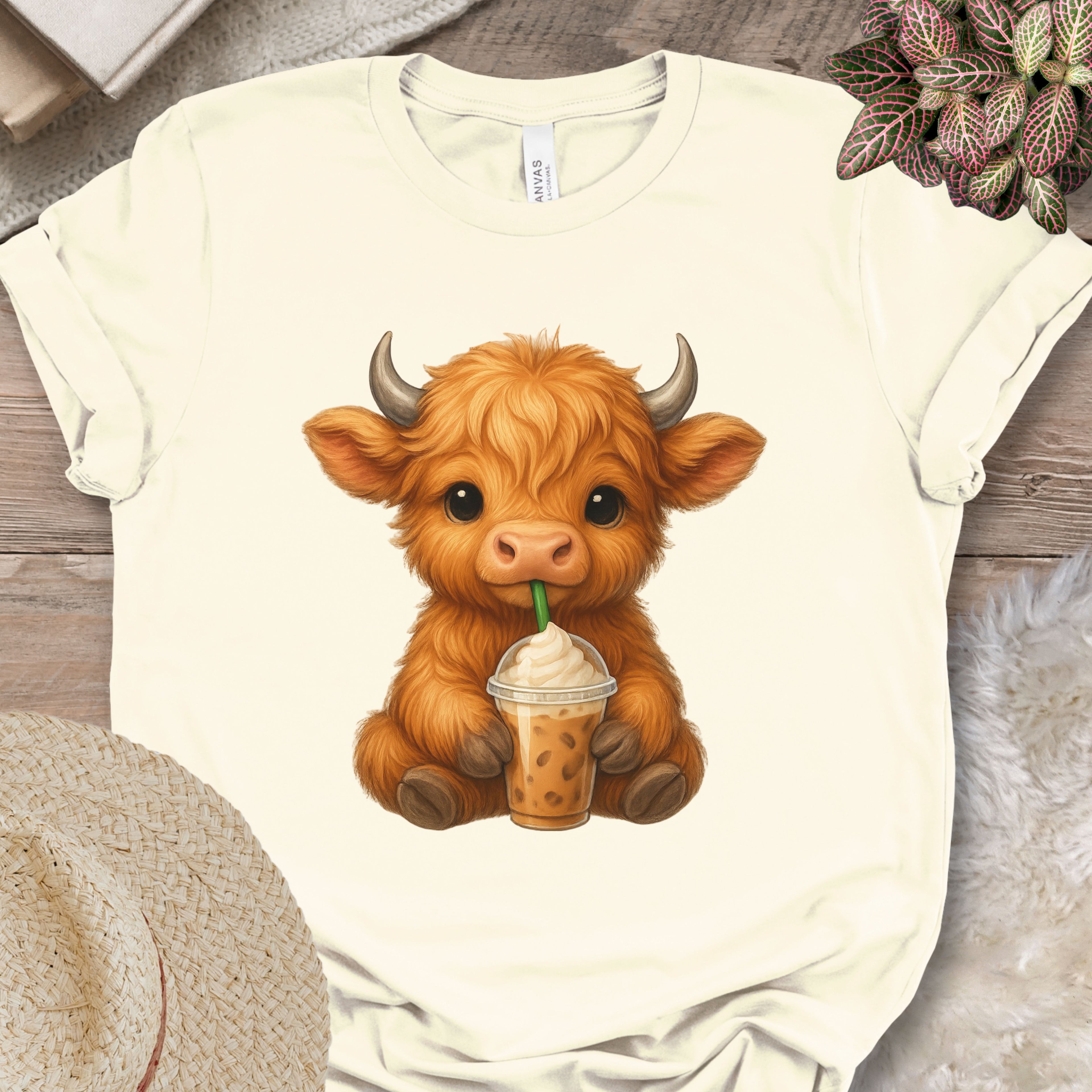 Cute Highland Cow Tee