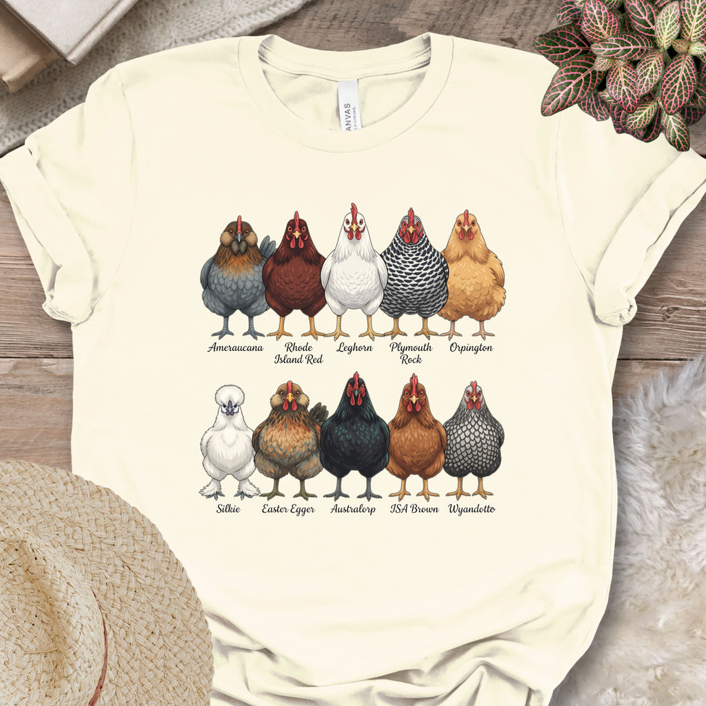 Chicken Collection Graphic Shirt