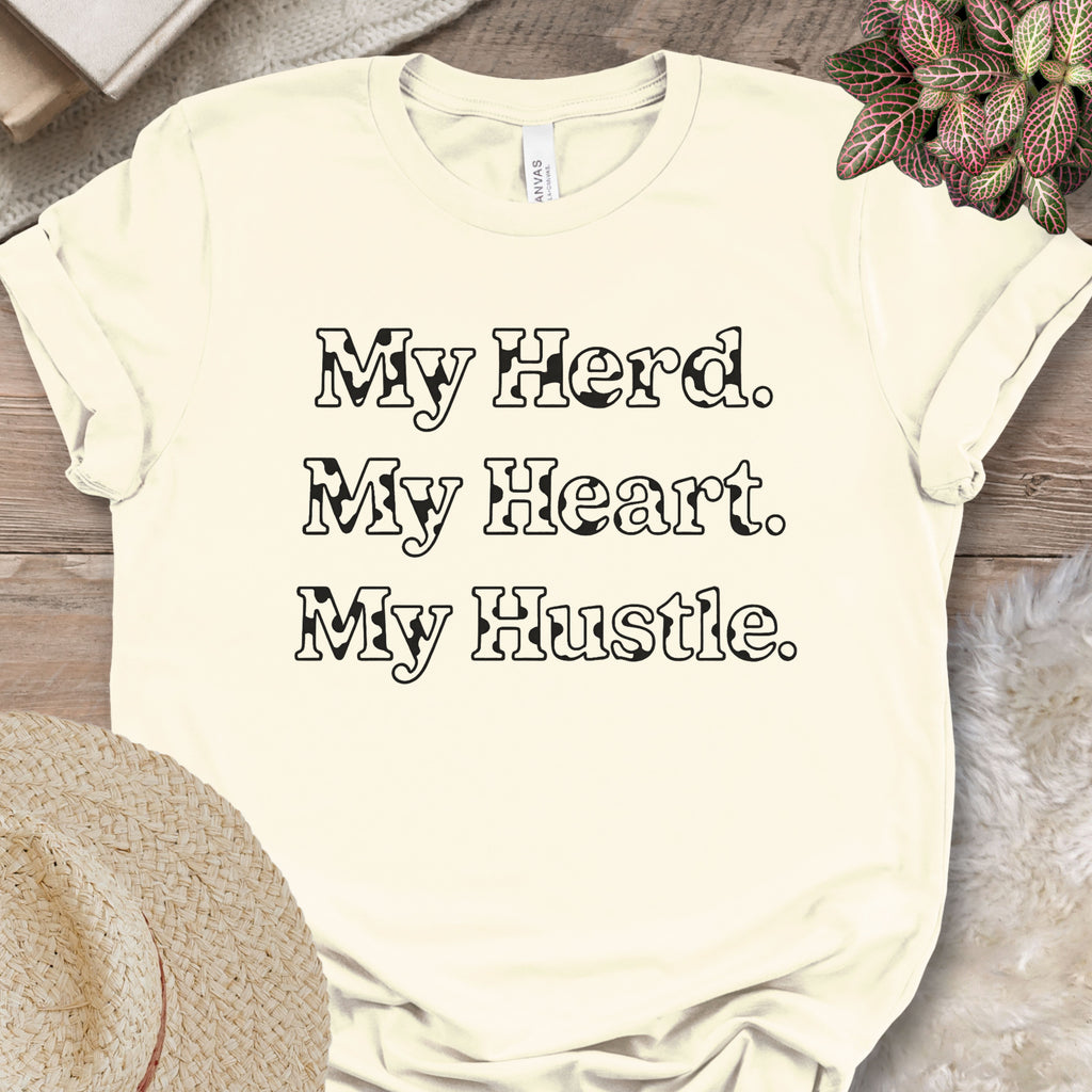My Herd, My Heart, My Hustle Tee