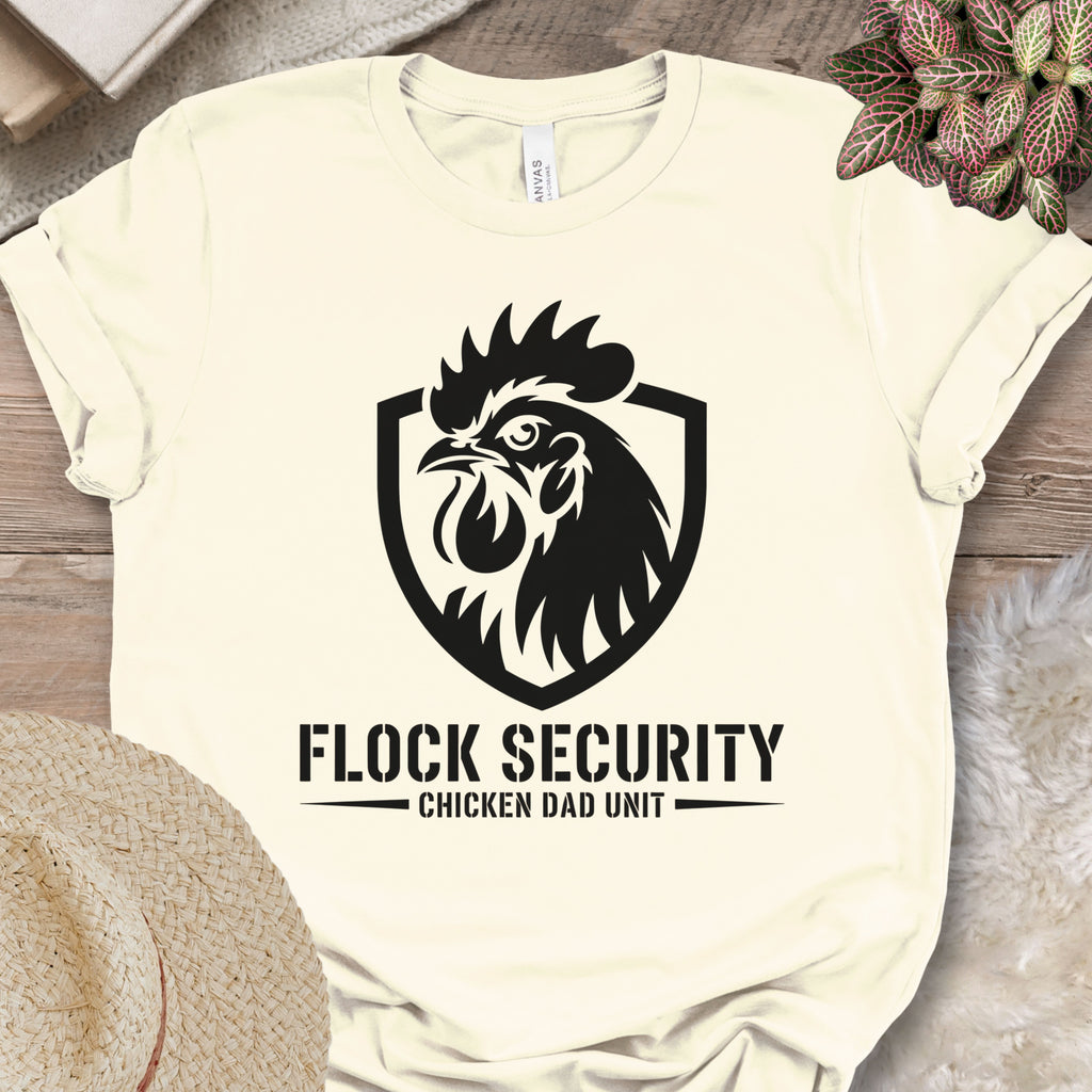 Flock Security Chicken Dad Shirt