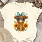 Cute Highland Cow Coffee Shirt