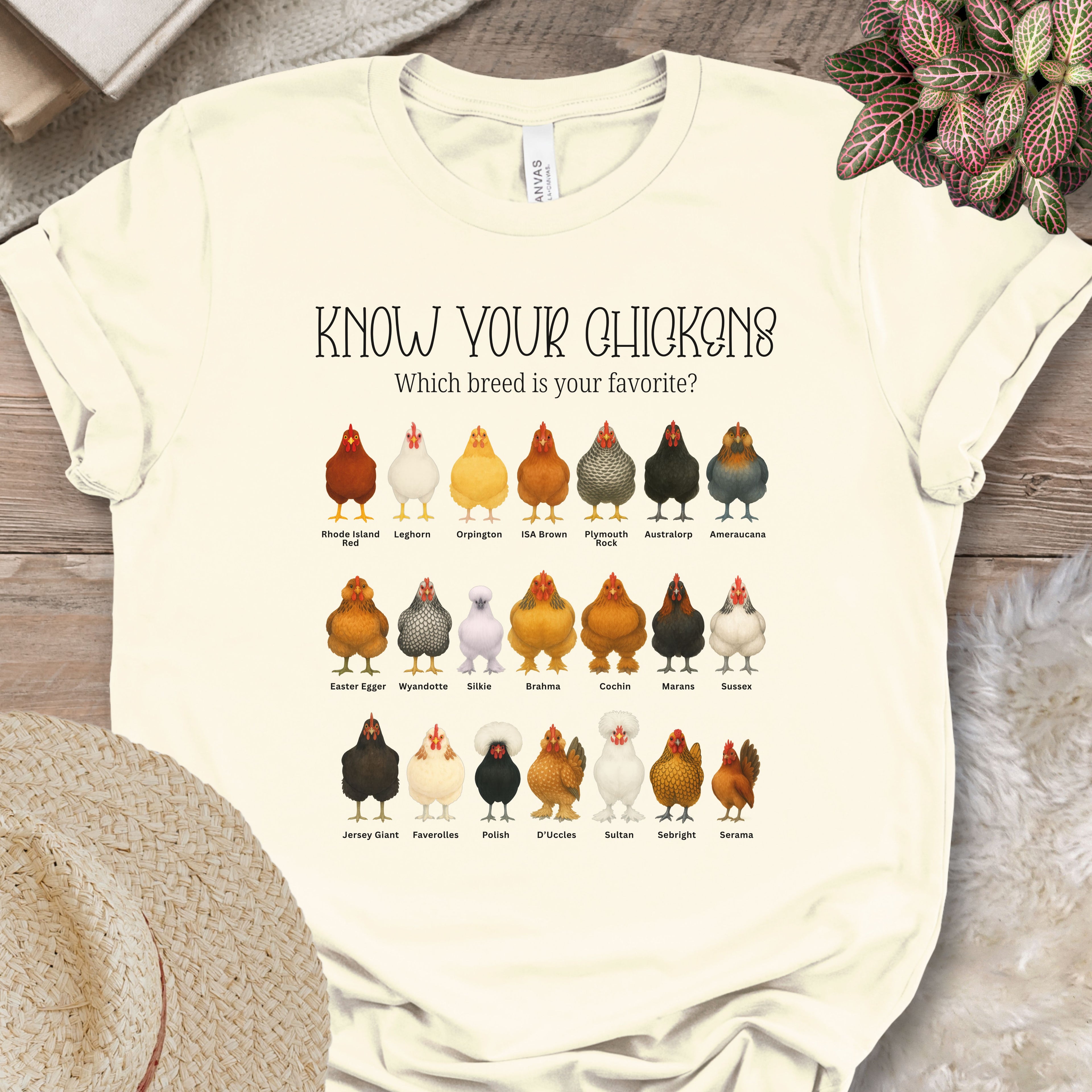 Know Your Chickens Shirt