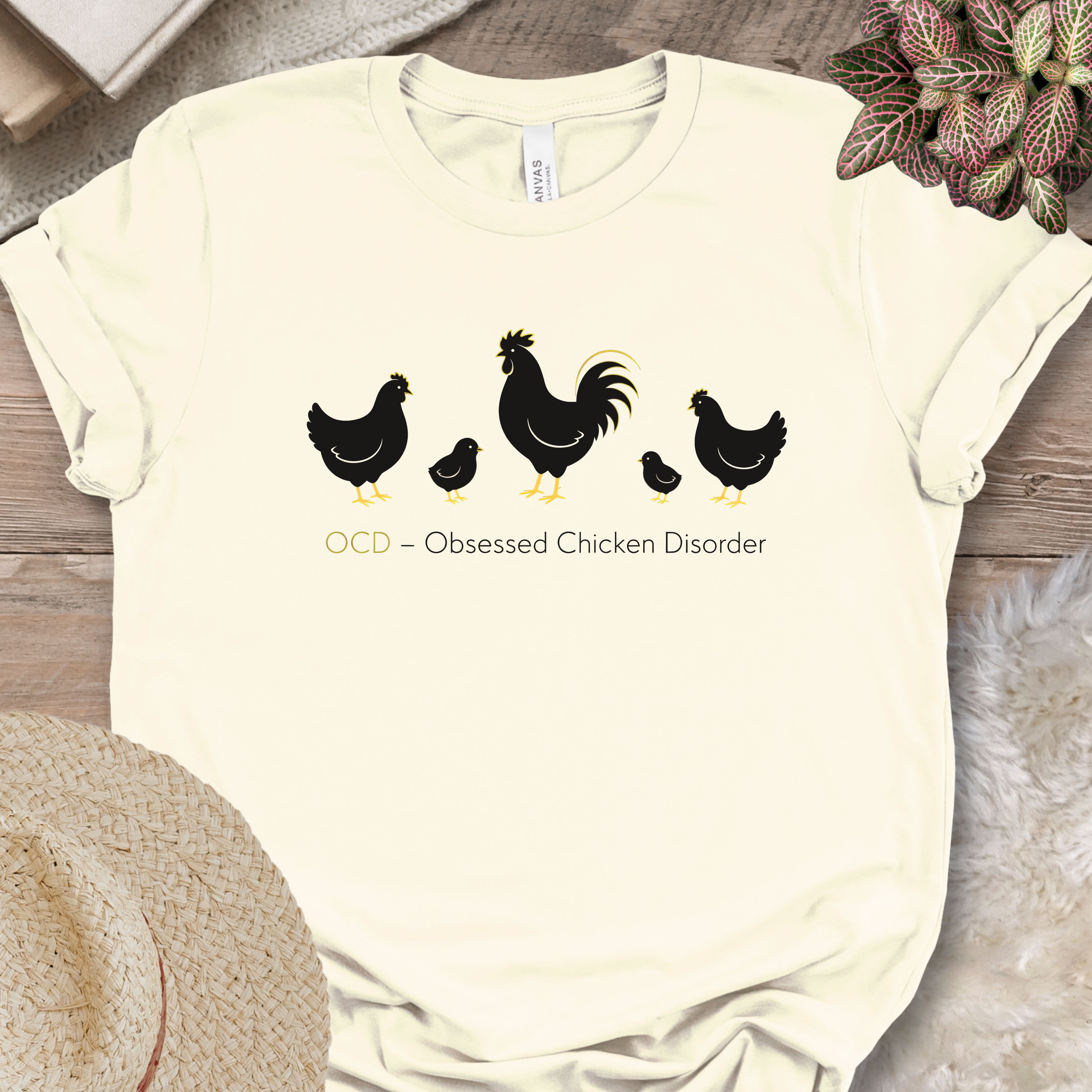 Obsessed Chicken Disorder Tee
