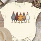 Heritage Chicken Breeds Lineup Shirt