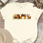 Popular Chicken Breeds Lineup T-Shirt