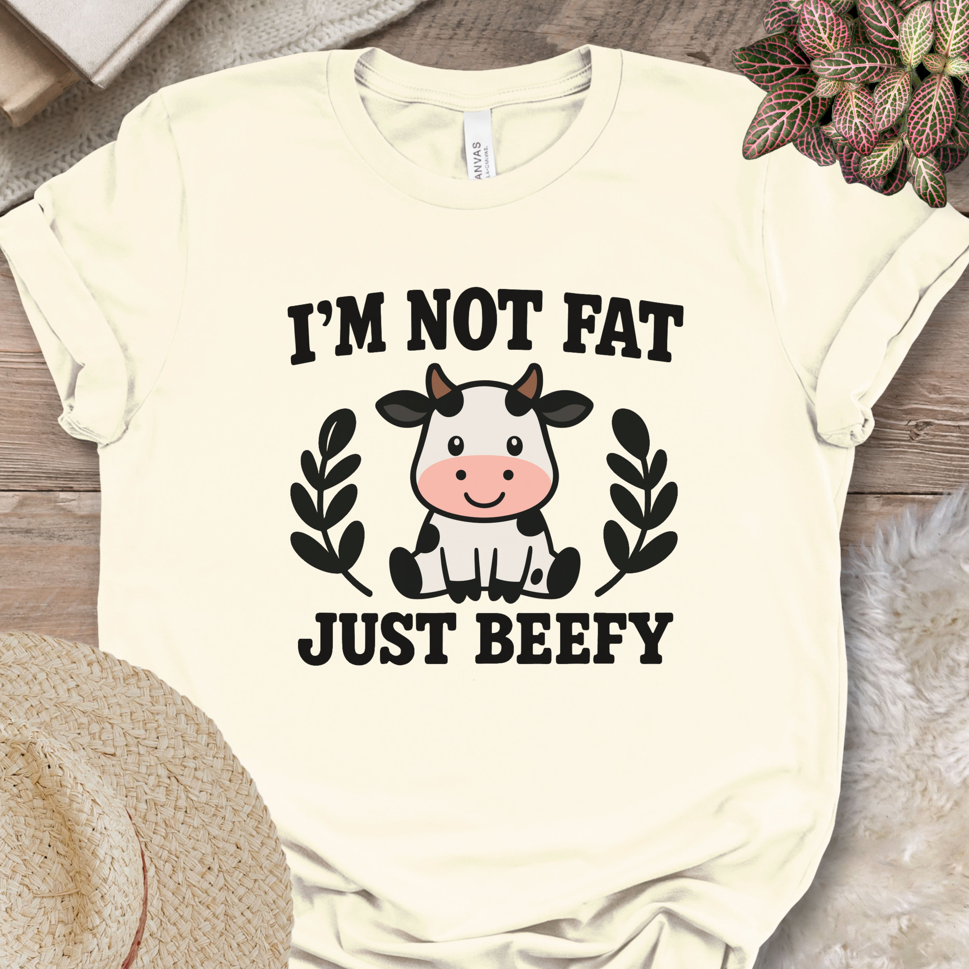 Not Fat, Just Beefy Tee