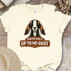 Confident Goat Farm Humor Shirt