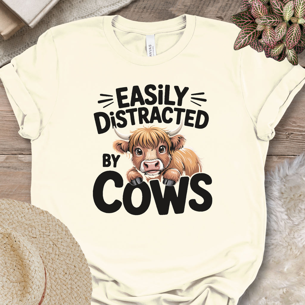 Easily Distracted by Cows Tee
