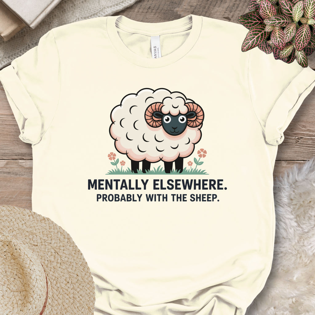 Sheep Daydream Farm Humor Shirt