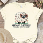 Sheep Daydream Farm Humor Shirt