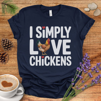 Bold Love Chickens Shirt