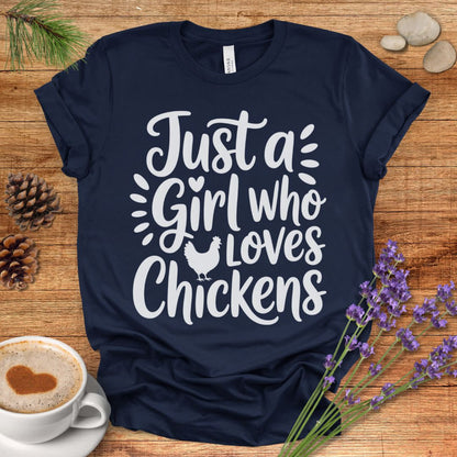 Country Girl Chicken Lover Shirt