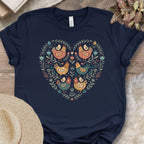 Chicken Heart Pattern Tee