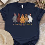 Heritage Chicken Breeds Lineup Shirt