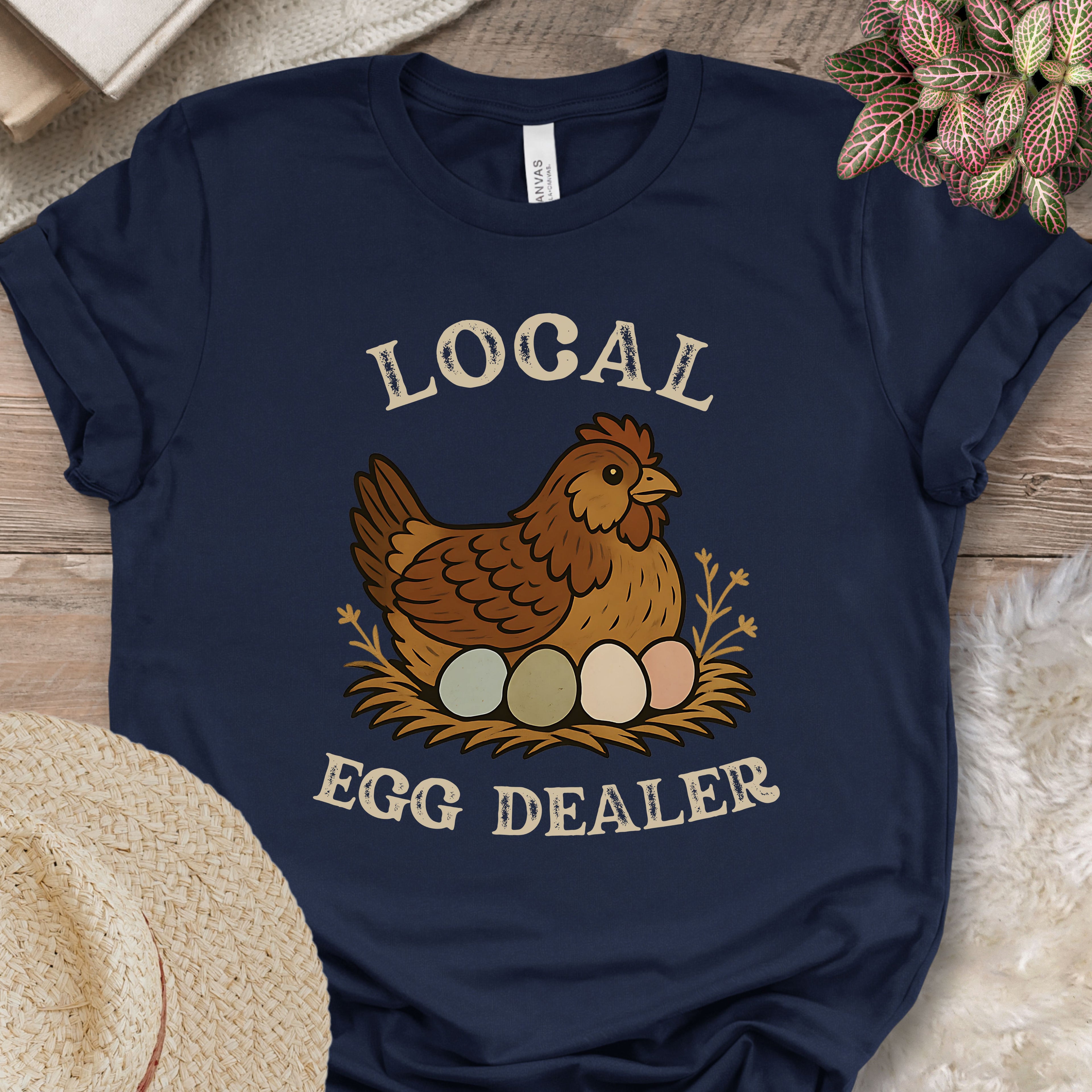 Local Egg Dealer Chicken T-Shirt