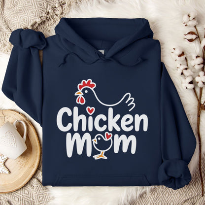 Chicken Lover Hoodie for Women – Cute Chicken Mom Pullover for Farm Life & Backyard Flock Keepers