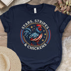 Patriotic Chicken Americana T-Shirt