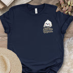 Silkie Mama Chest Print T-Shirt