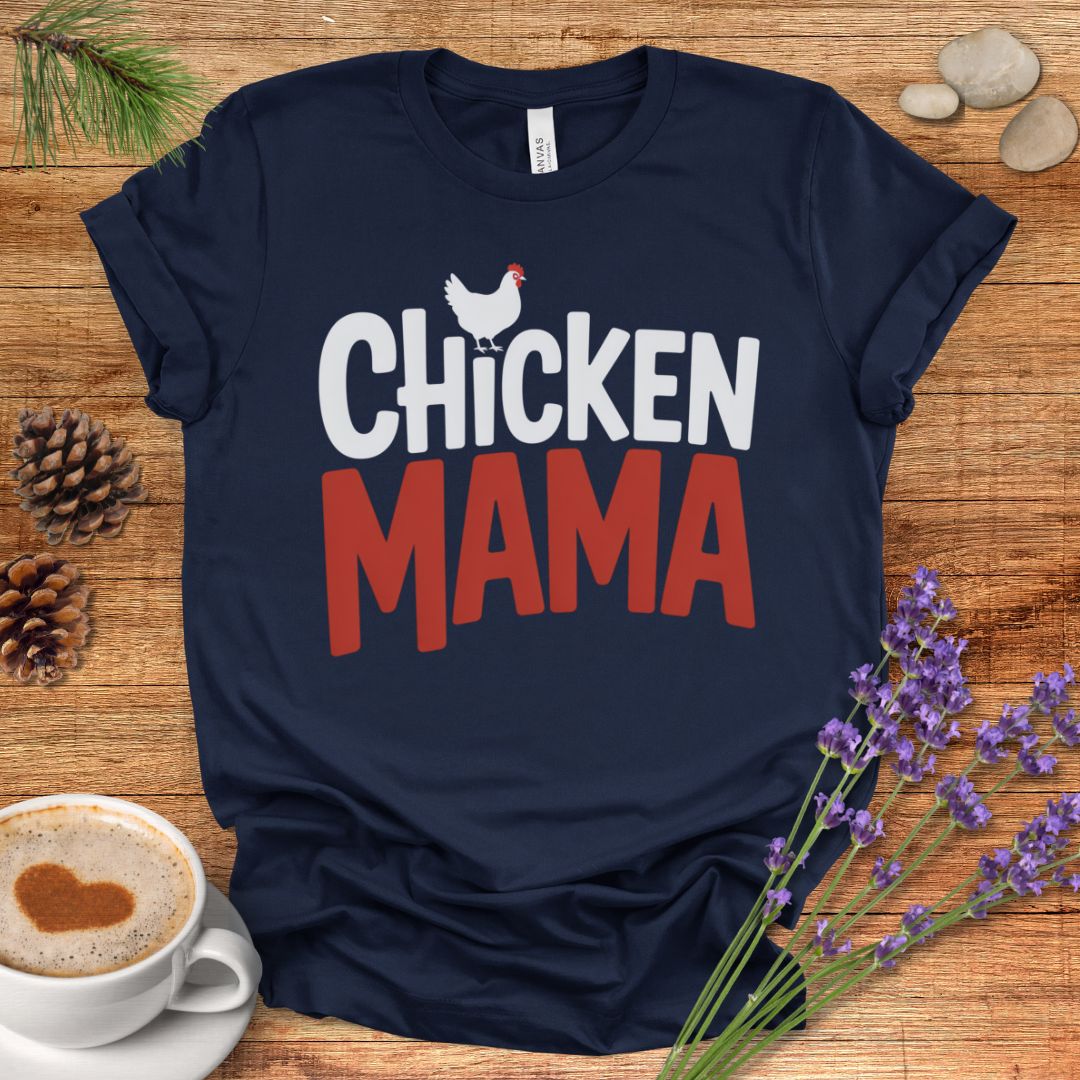 Minimalist Chicken Mama Tee