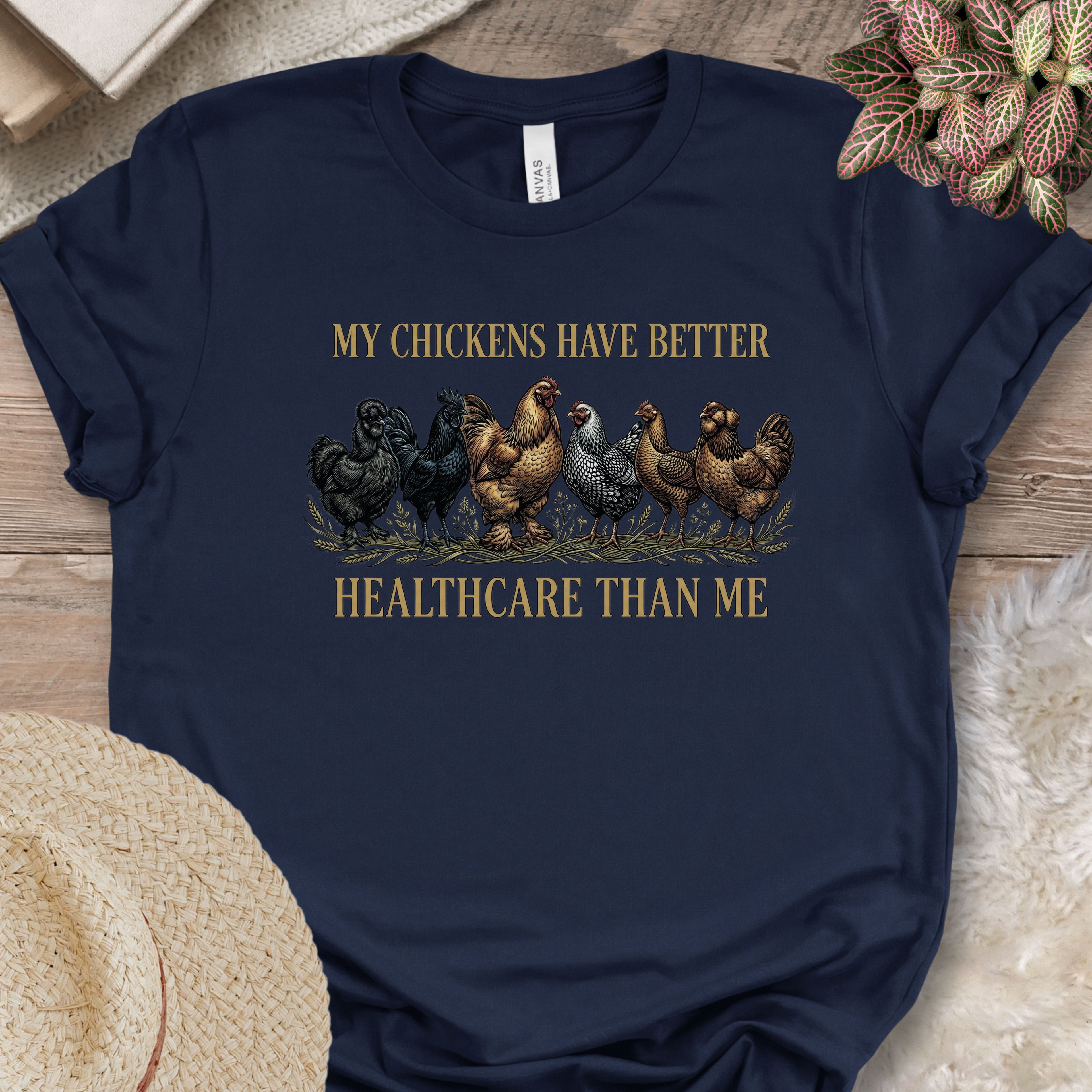 Chicken Healthcare Humor Shirt