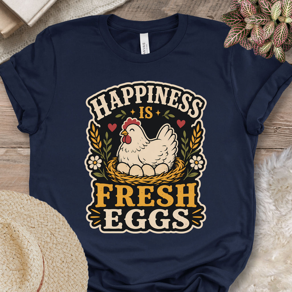 Fresh Eggs Happiness T-Shirt