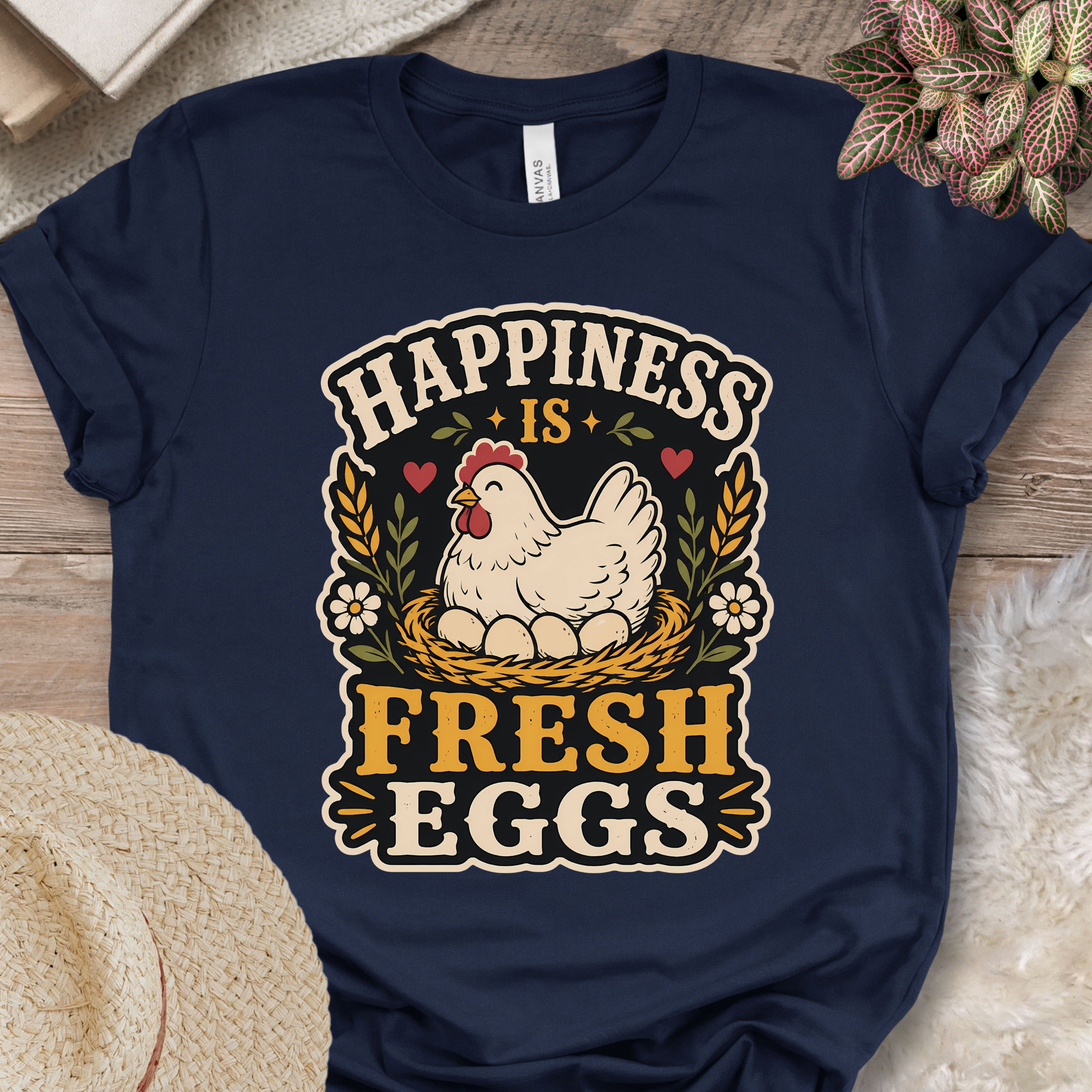 Fresh Eggs Happiness T-Shirt