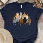 Backyard Chicken Flock T-Shirt (B)