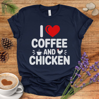 Coffee Fueled Chicken Keeper Tee