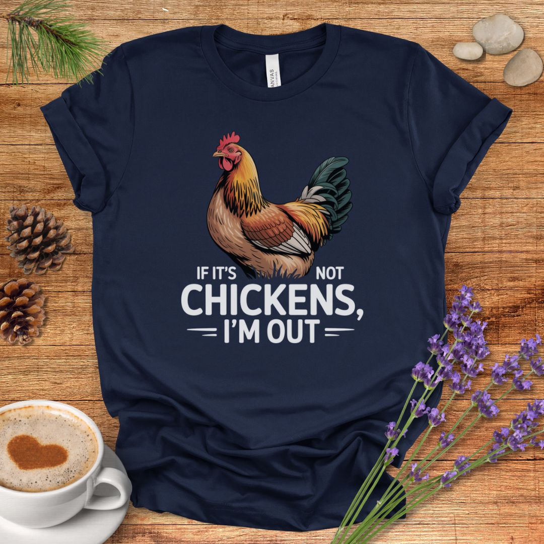 Funny Chicken Farm Animal Tee for Backyard Keepers & Poultry Lovers