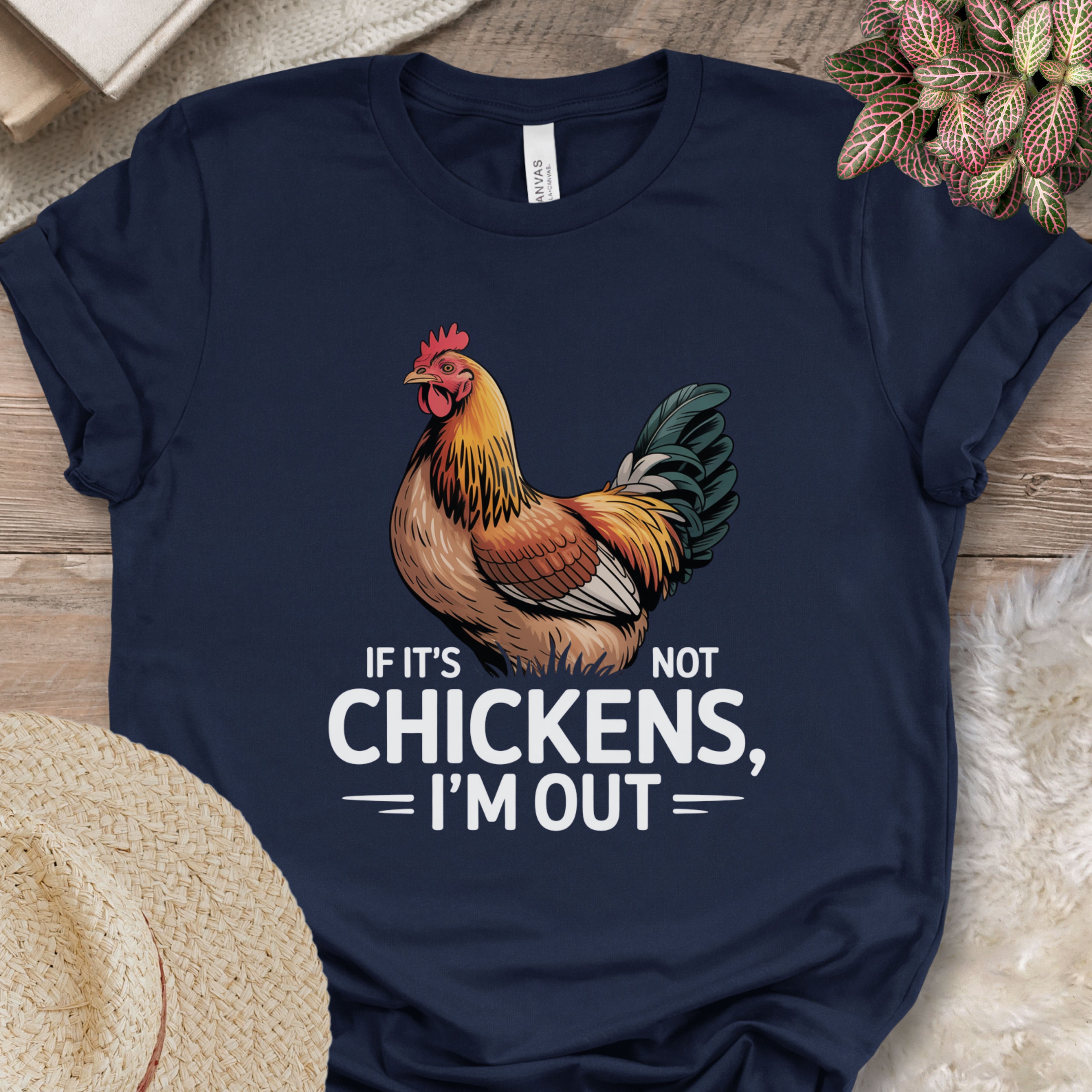 I'm Out Chicken Tee