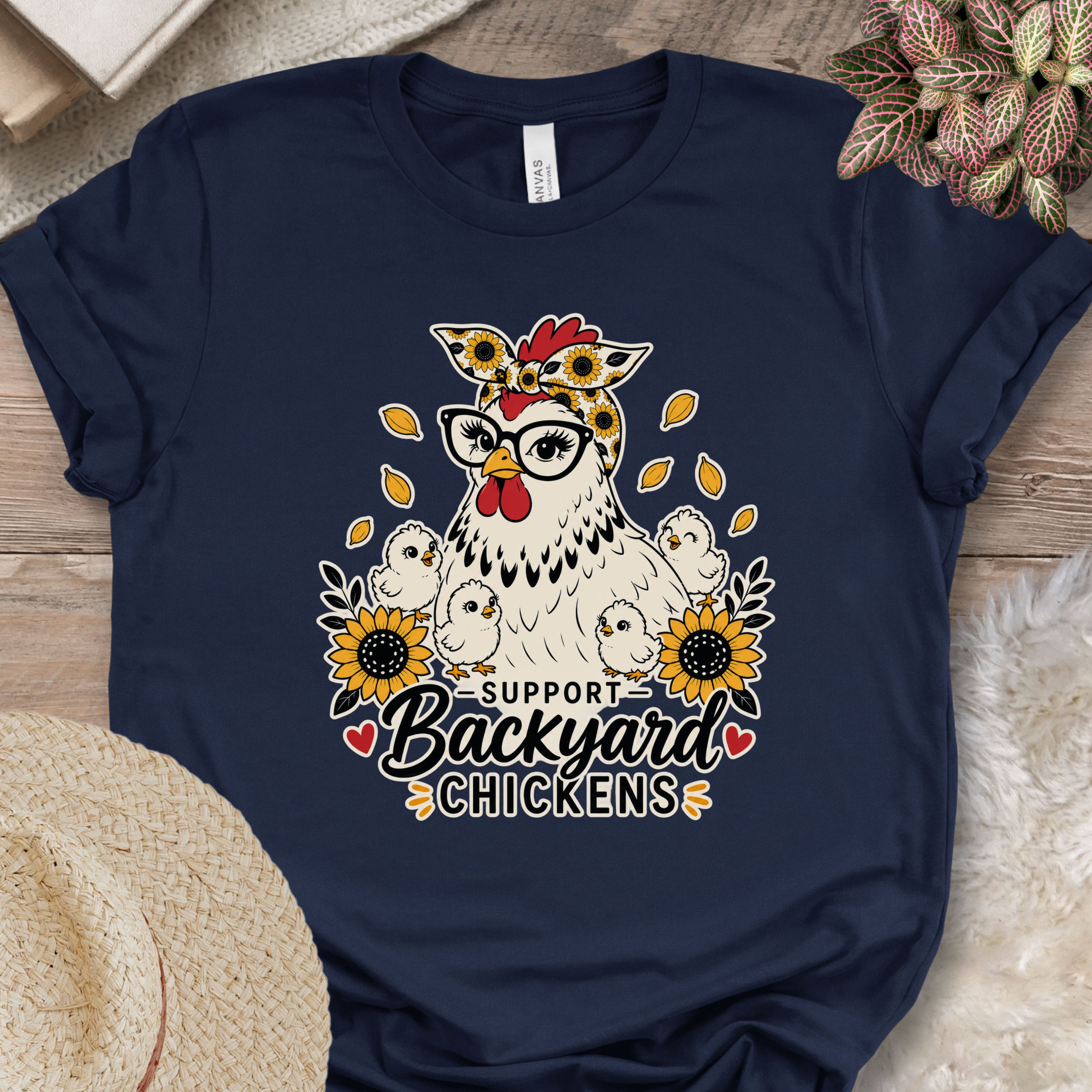 Support Backyard Chickens Tee