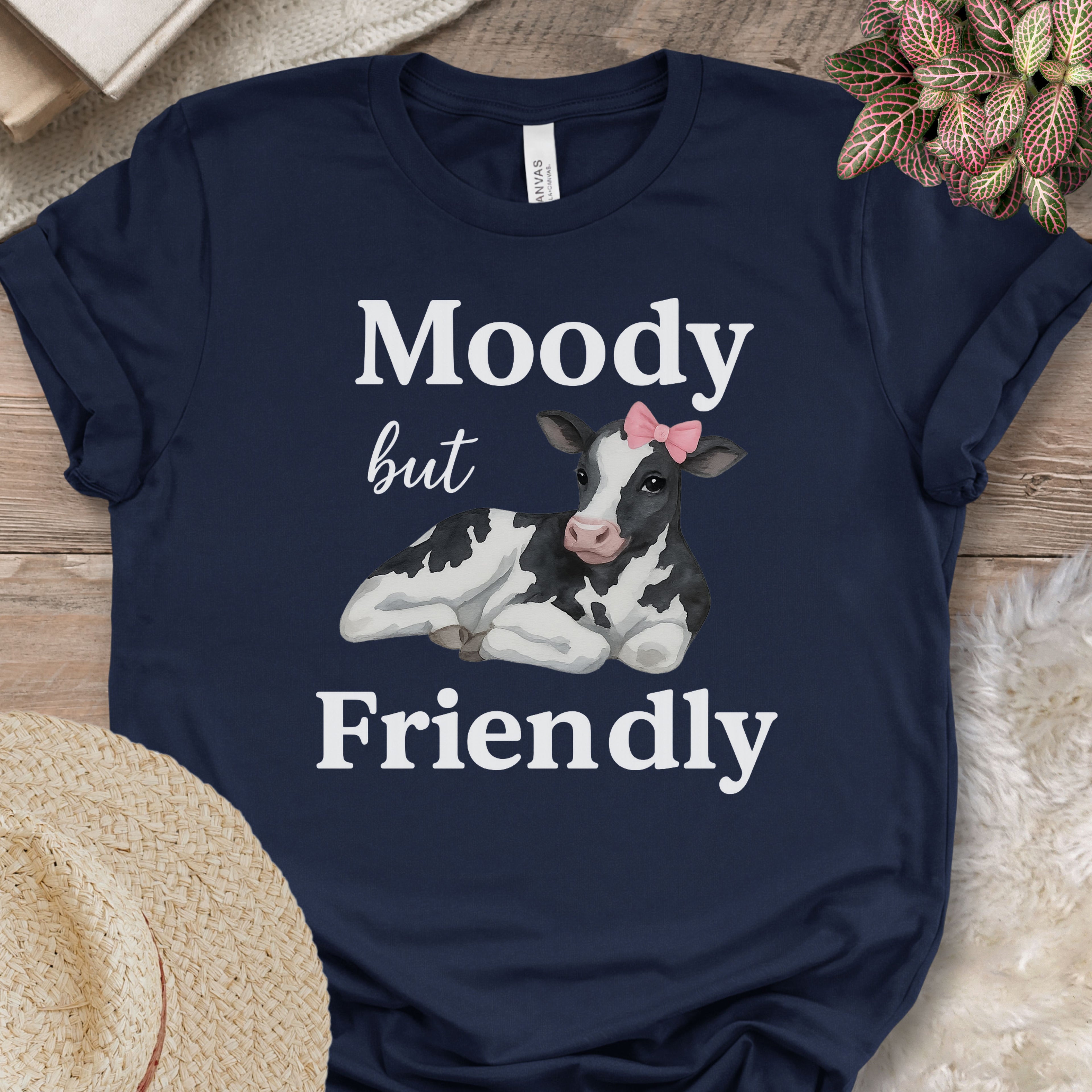 Moody but Friendly Tee