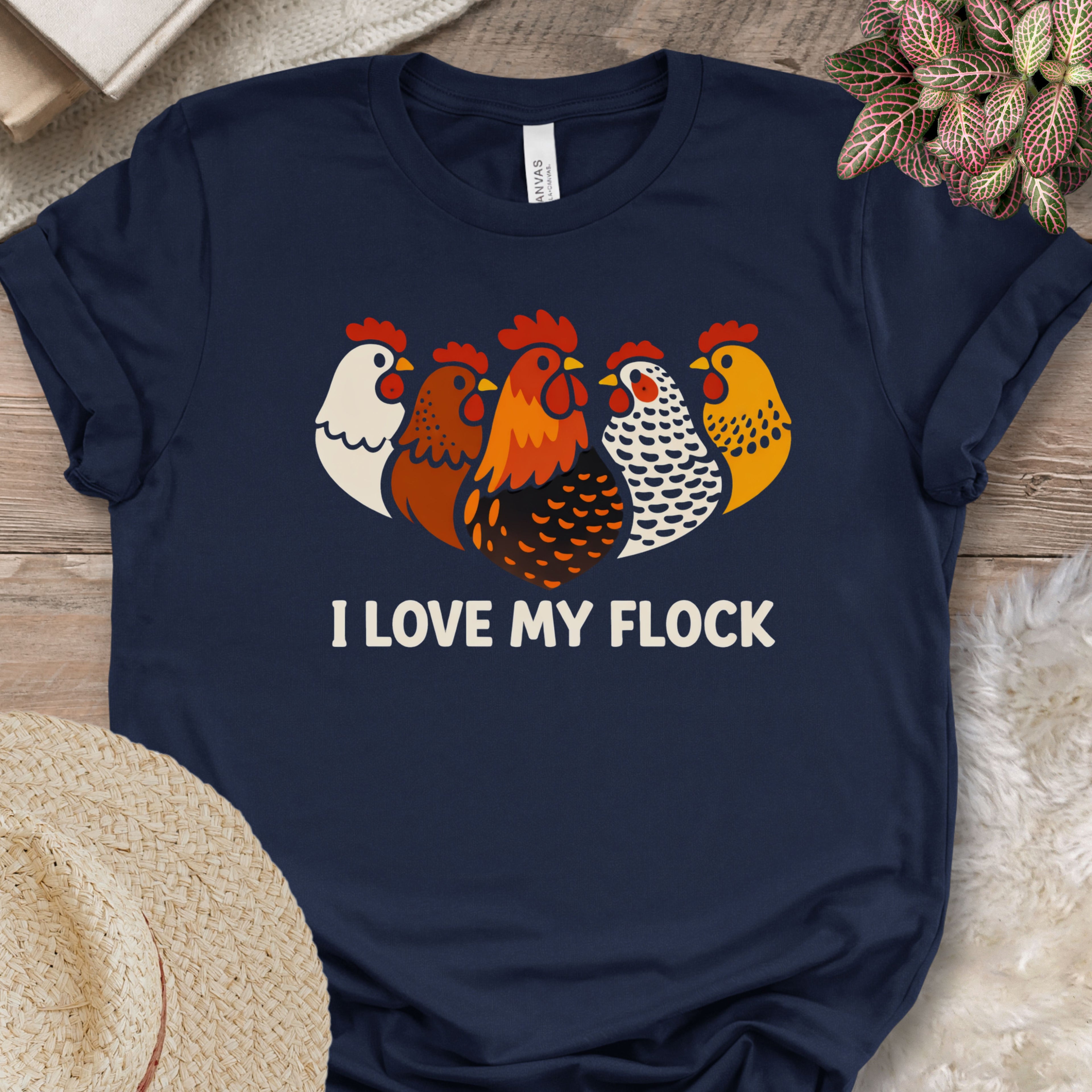 Backyard Flock Appreciation Graphic Tee